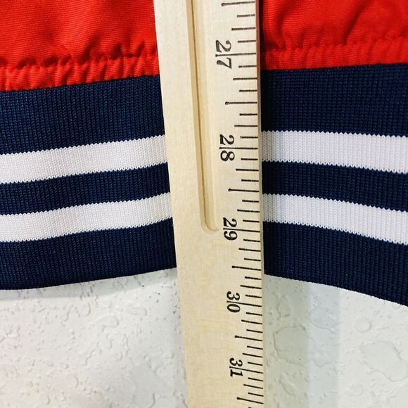 US Polo Assn  Red Lined Zip-Up All-Weather Windbreaker Jacket Sz L‎ - Picture 13 of 13